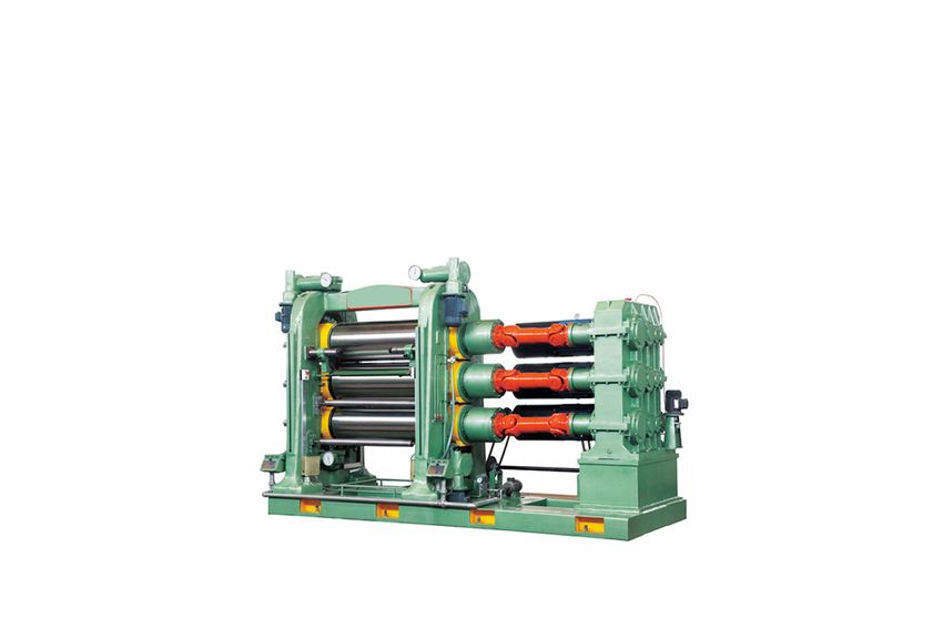 廣東利拿實業的散熱石墨膜壓延機-2